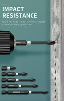 Conjunto de chave de fenda magnética extra forte