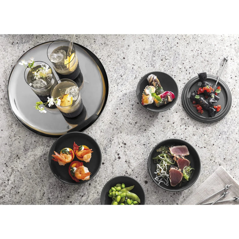 Conjunto de Jantar para 2 Pessoas - La Boule 7 Peças Preto