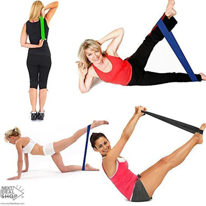 Kit 5 Peças Elástico de Resistência - Exercício 5 Níveis