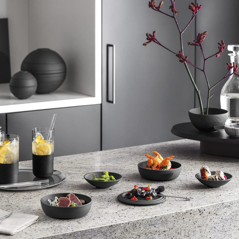 Conjunto de Jantar para 2 Pessoas - La Boule 7 Peças Preto